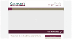 Desktop Screenshot of correctivechiropractic.com.au